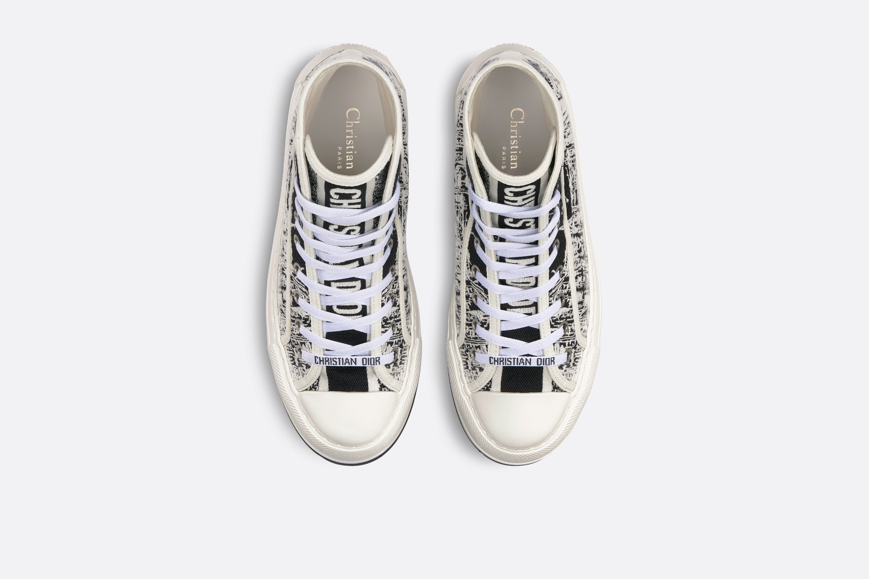 Walk'n'Dior High-Top Platform Sneaker - 6