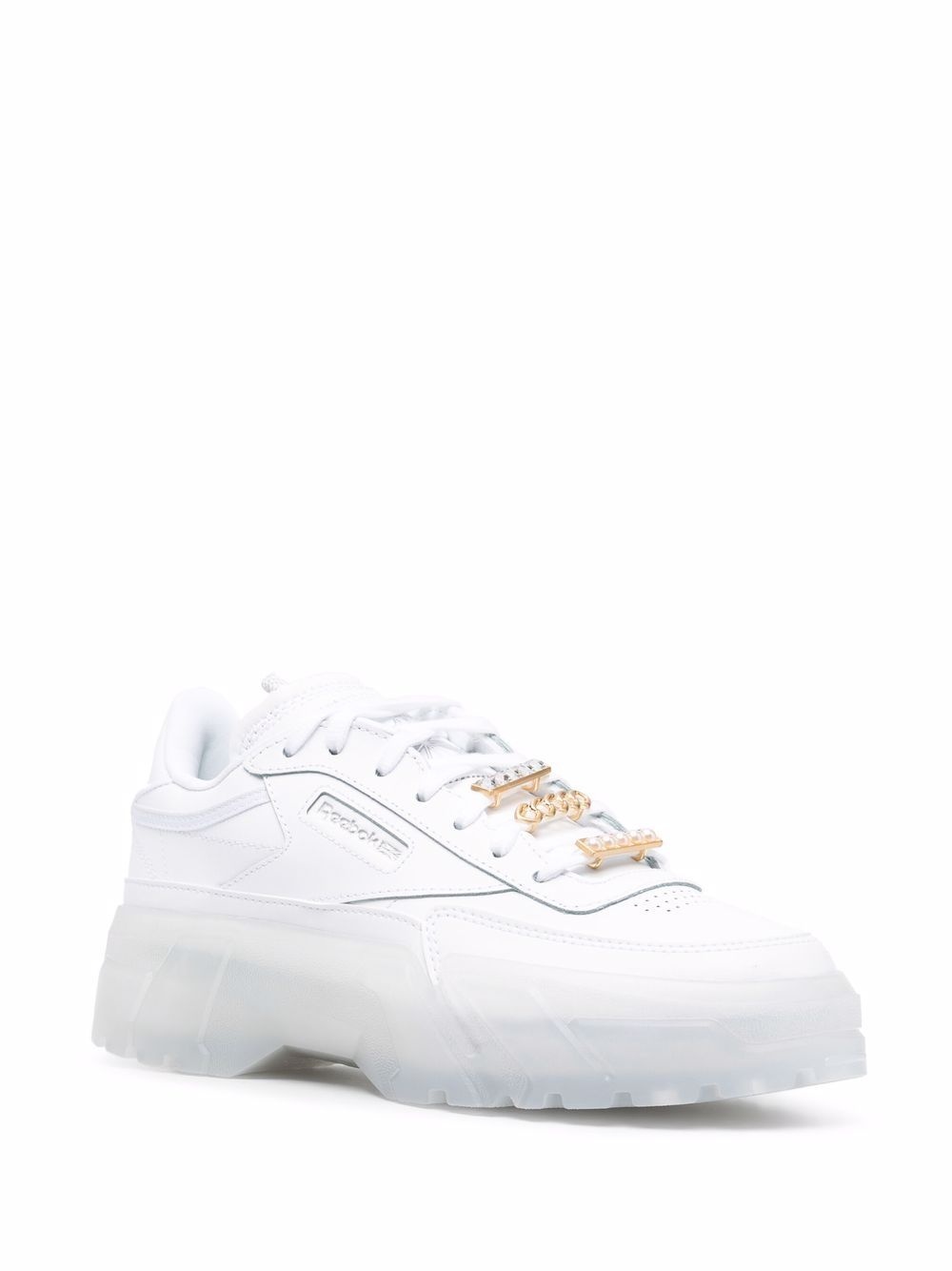 Cardi B Club C low-top leather sneakers - 2