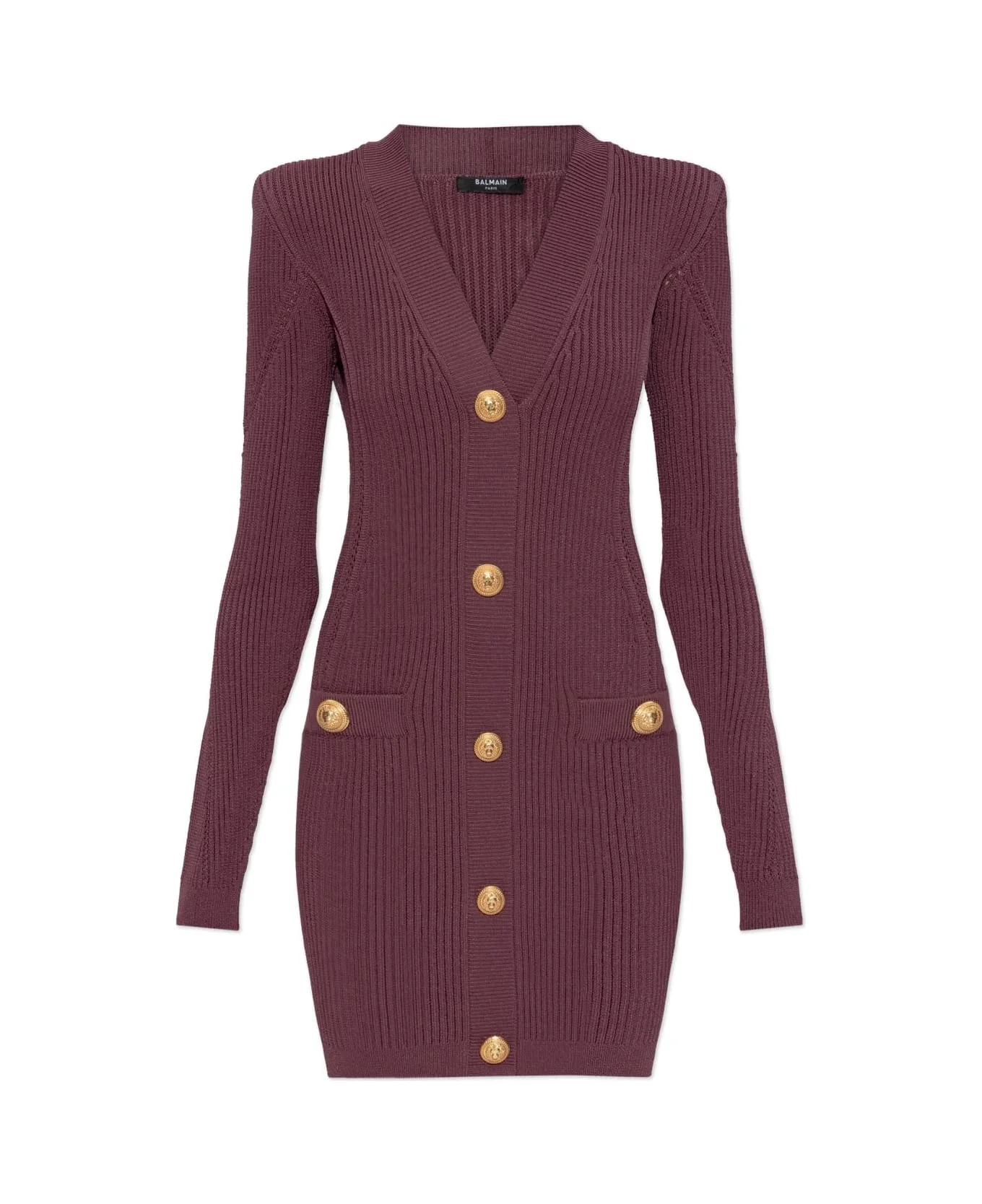 Balmain Dress With Decorative Buttons - 1