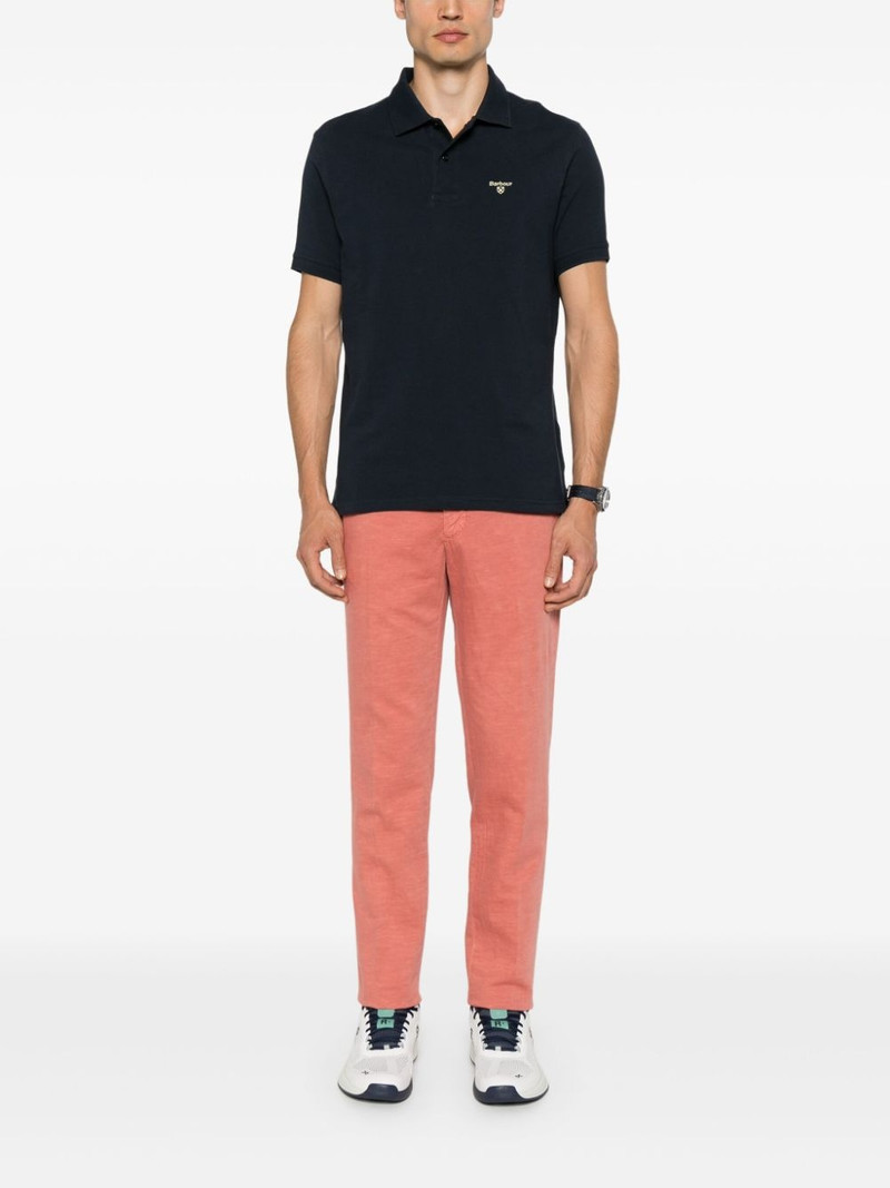 Barbour logo-embroidered polo shirt outlook