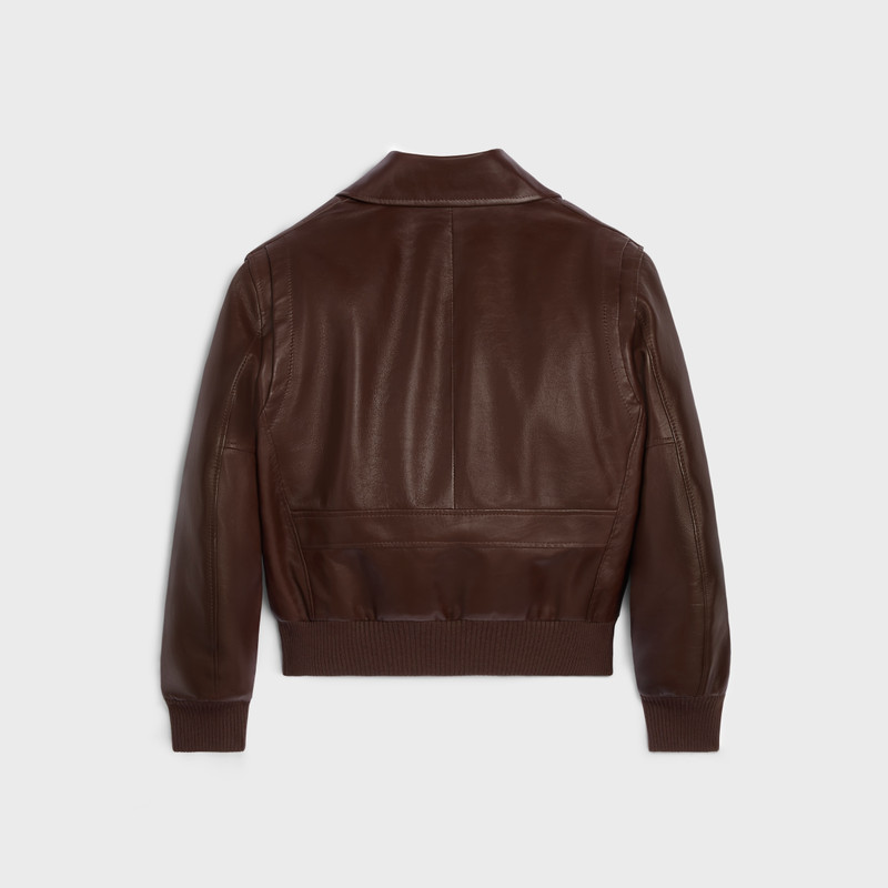 aviator blouson jacket IN calfskin 5