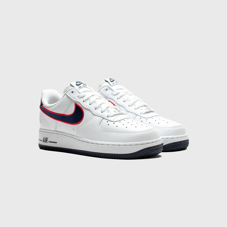 WMNS AIR FORCE 1 '07 LOW "OBSIDIAN & UNIVERSITY RED" - 2