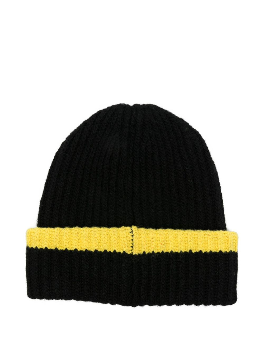 ribbed-knit beanie hat - 2