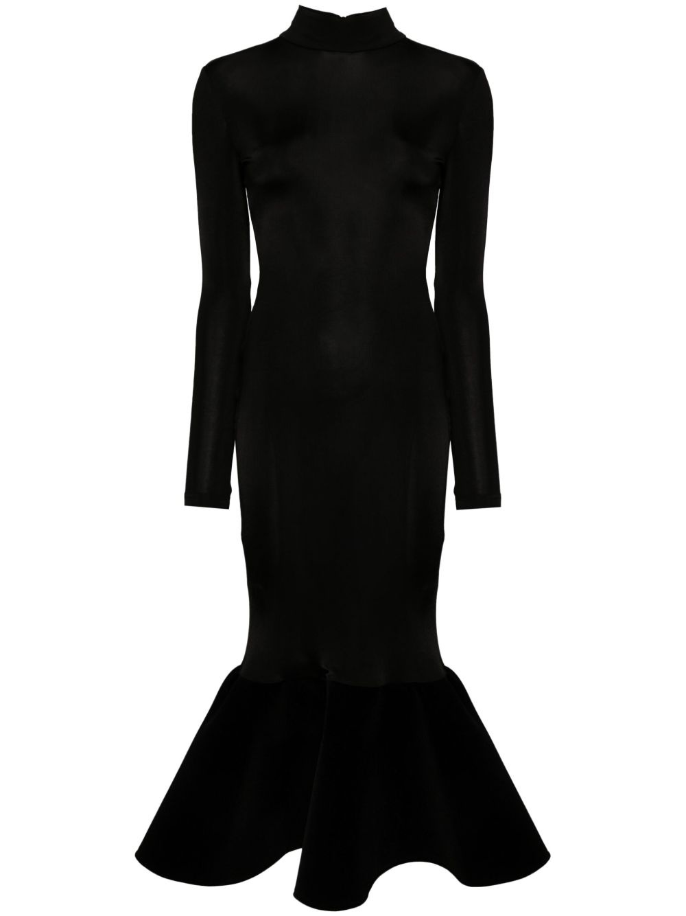 jersey mermaid dress - 1
