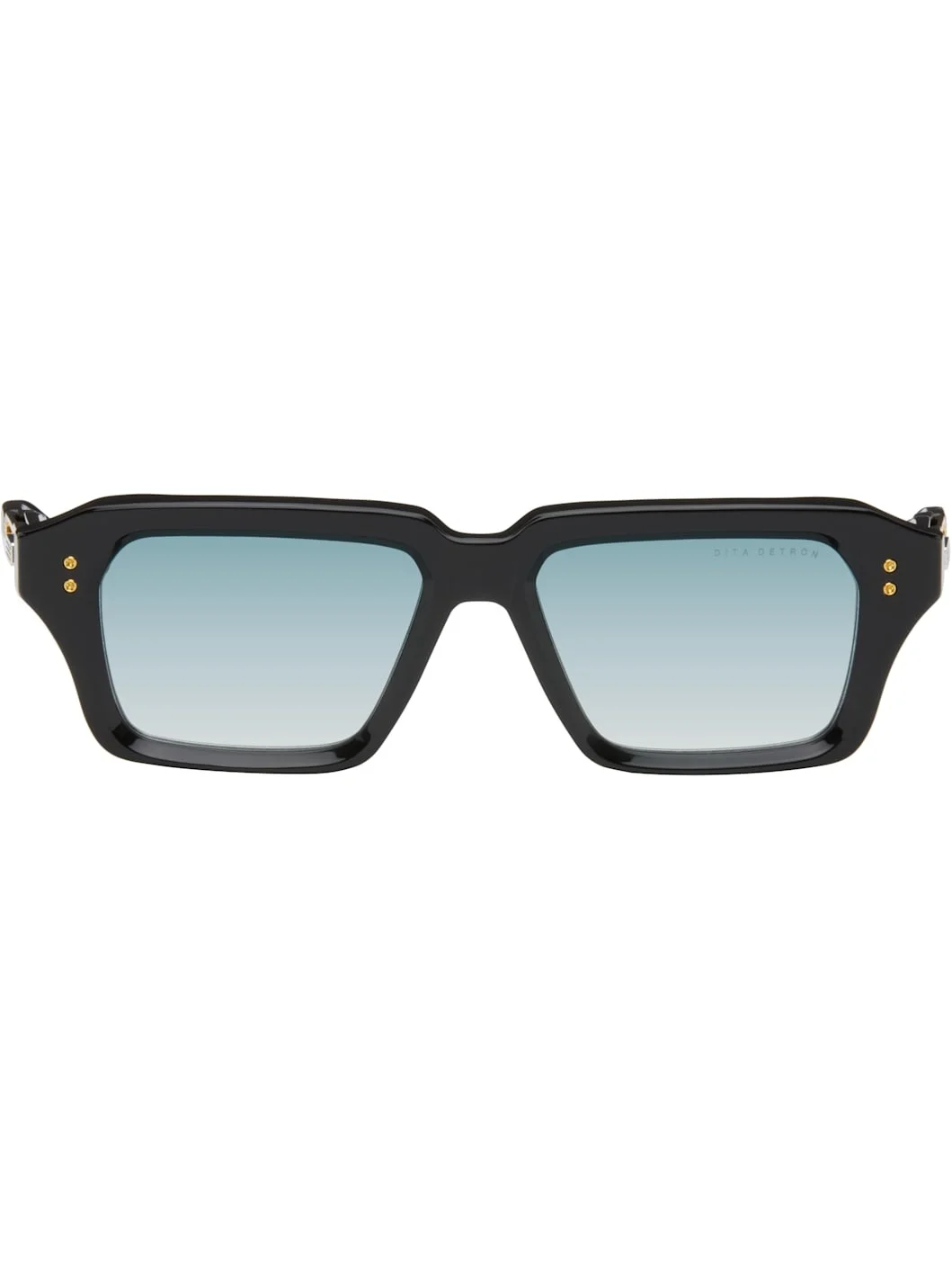 SSENSE Exclusive Black DETRON Sunglasses - 1