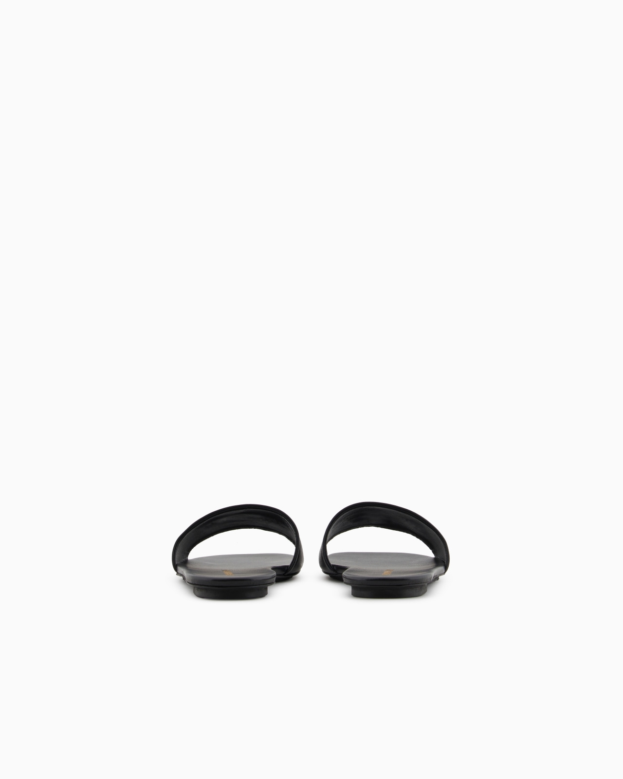 NAPPA-LEATHER SANDALS WITH EAGLE PLATE - 4