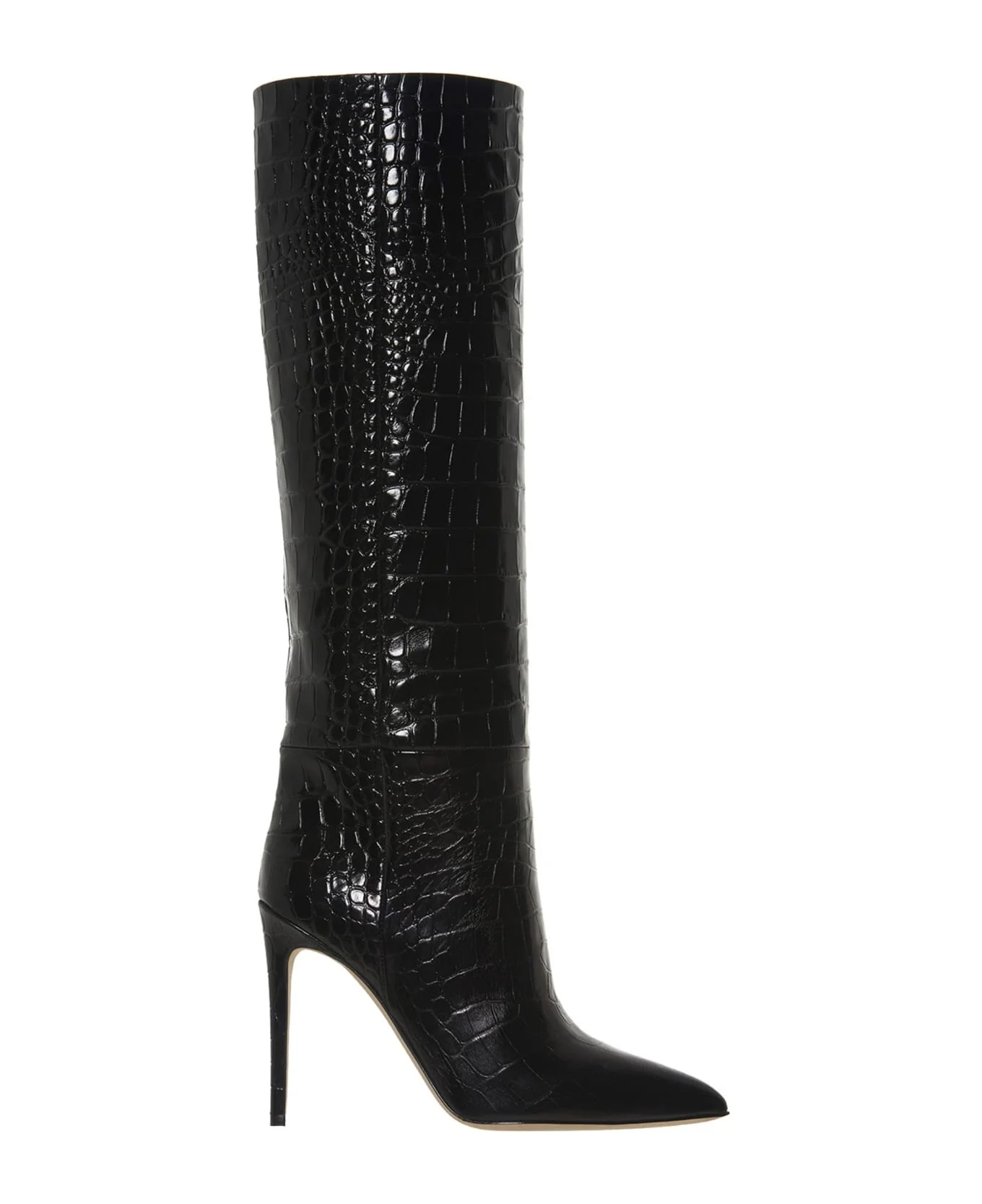 Crocodile Print Boots - 1