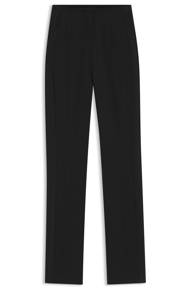 REGULAR-FIT TUXEDO TROUSERS IN VIRGIN-WOOL TWILL 1