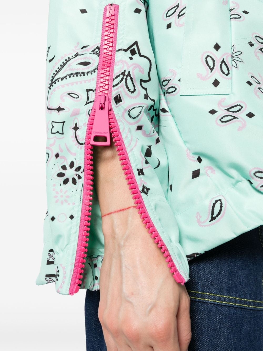 Khris bandana-print jacket - 5