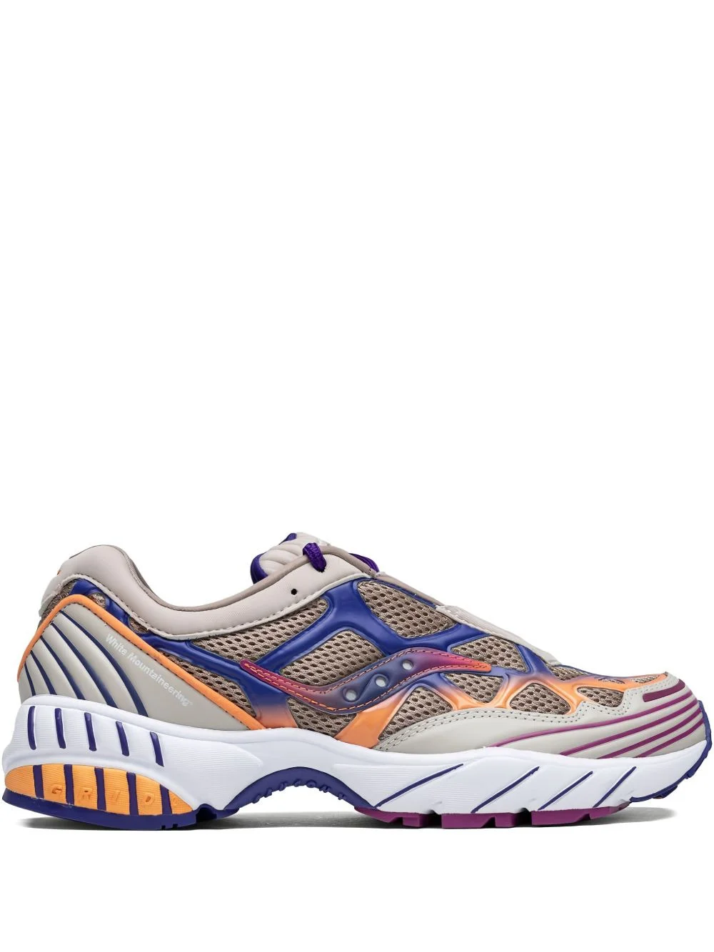 x White Mountaineering Grid Web sneakers - 1