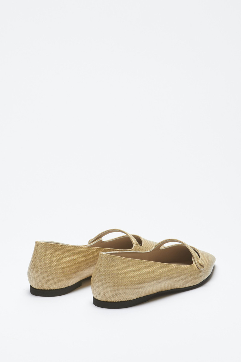 N°21 INTERWOVEN BALLET PUMPS outlook