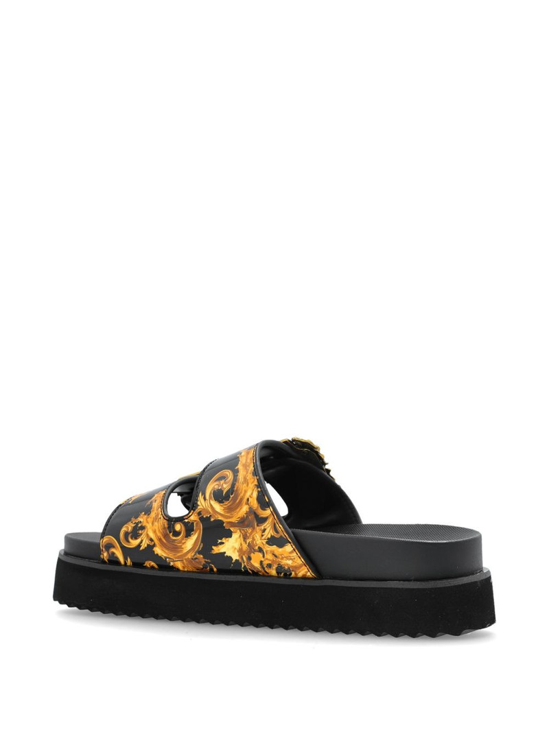 buckled Barocco-print sandals 3
