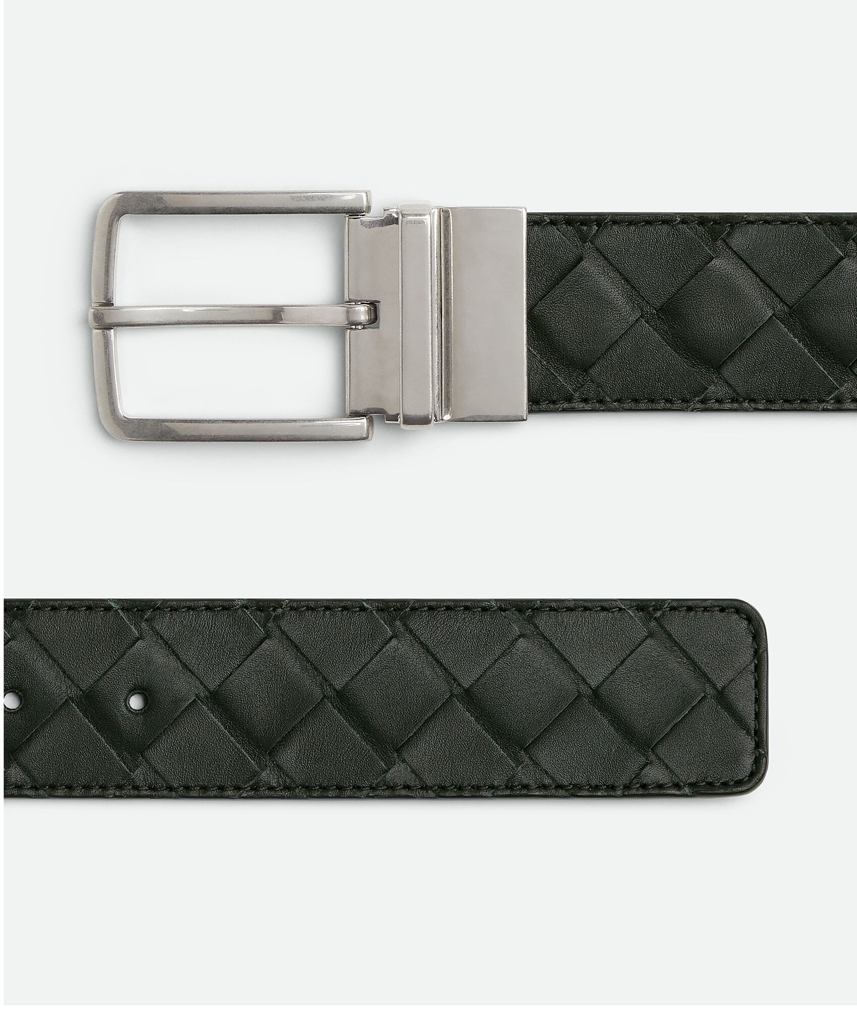 Intrecciato Reversible Belt - 4