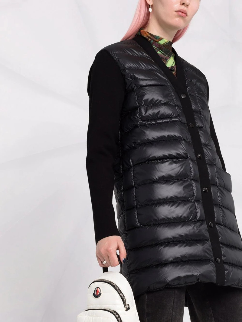 V-neck padded coat 5