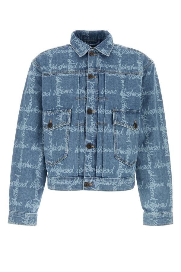 Vivienne Westwood Men Denim Marlene Jacket - 1