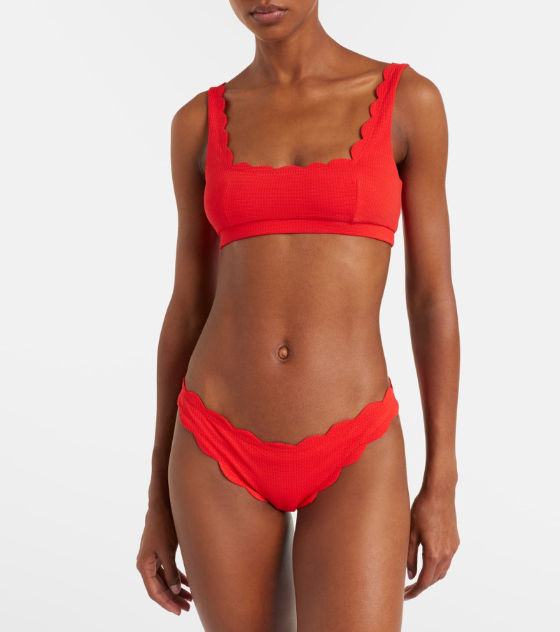 MARYSIA Antibes scalloped bikini bottoms outlook