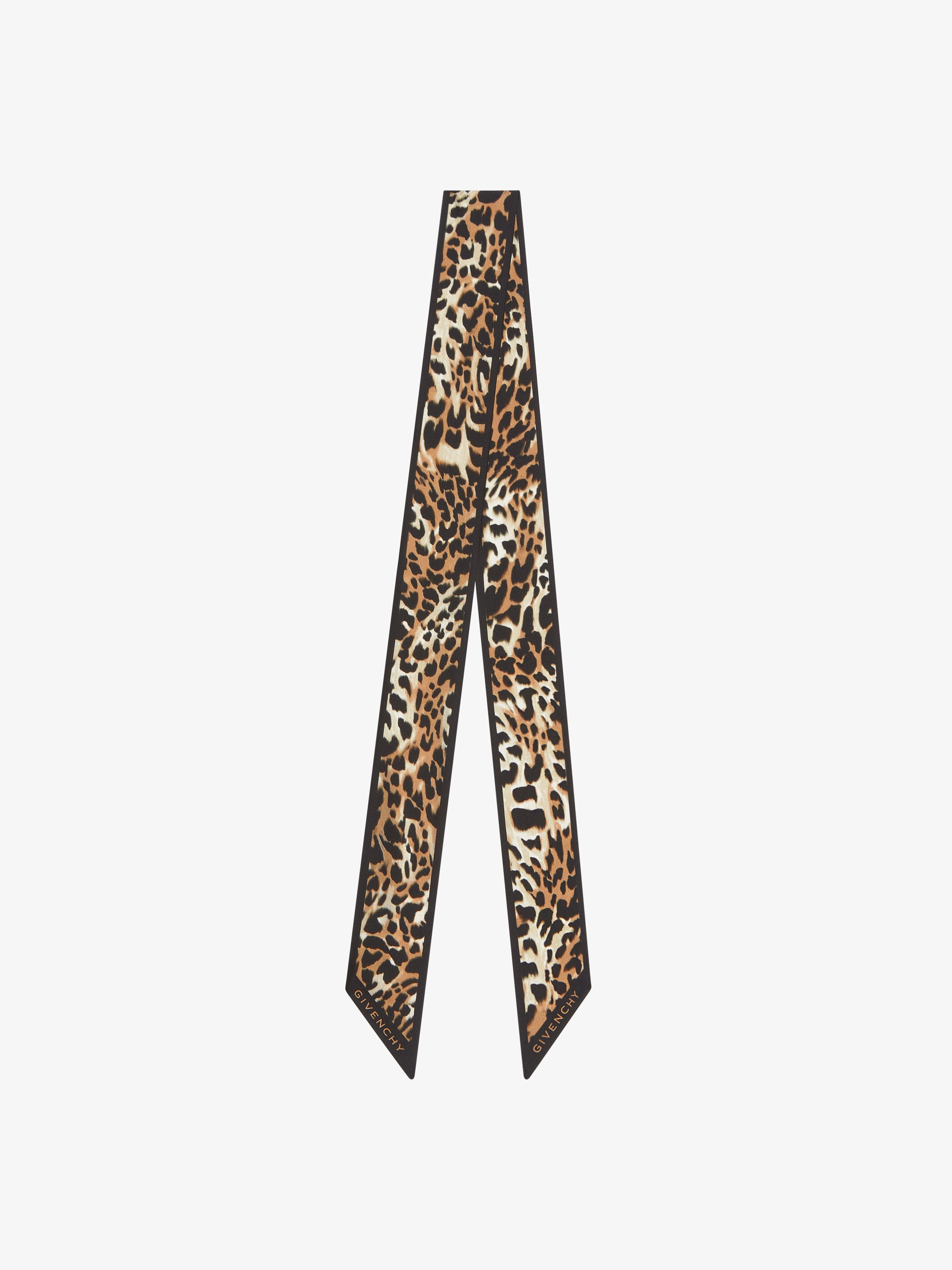 PRINTED BANDEAU IN SILK - 1
