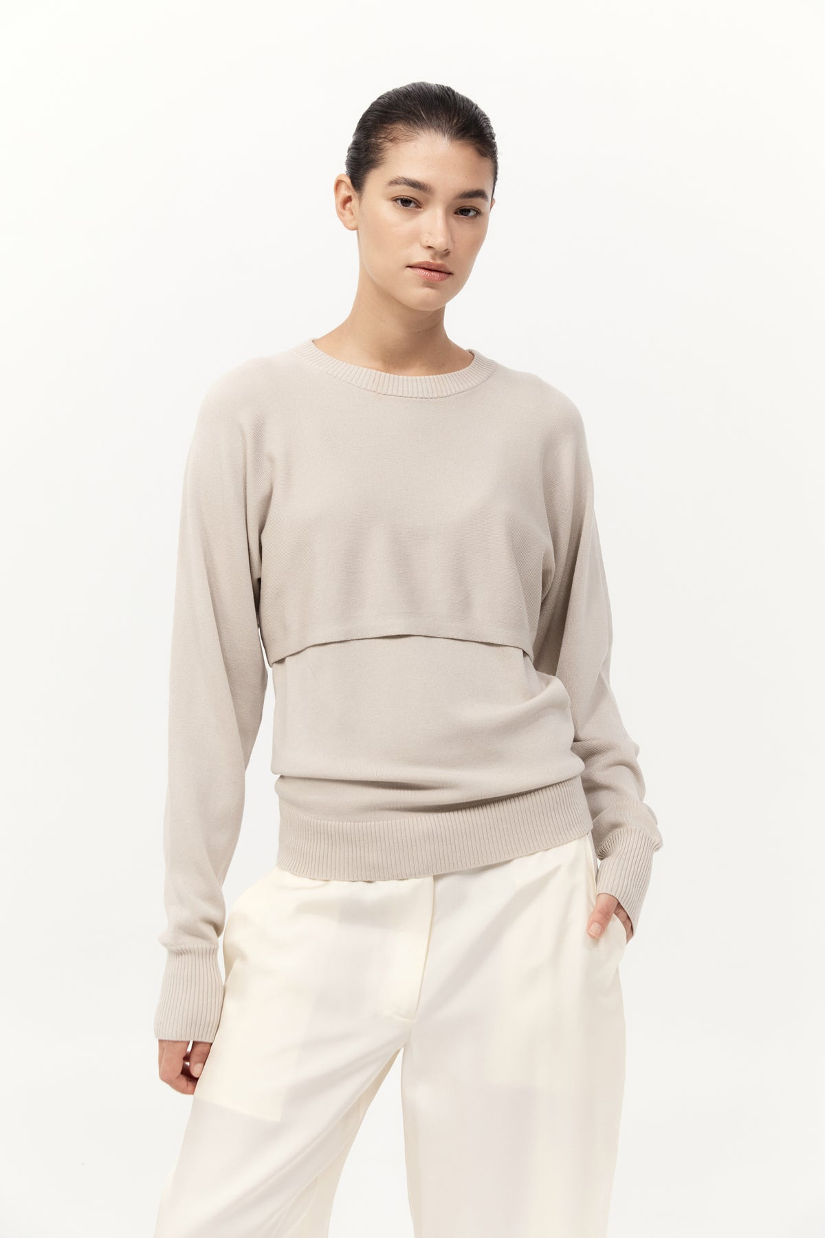 Two Piece Jumper - Pelican - 3