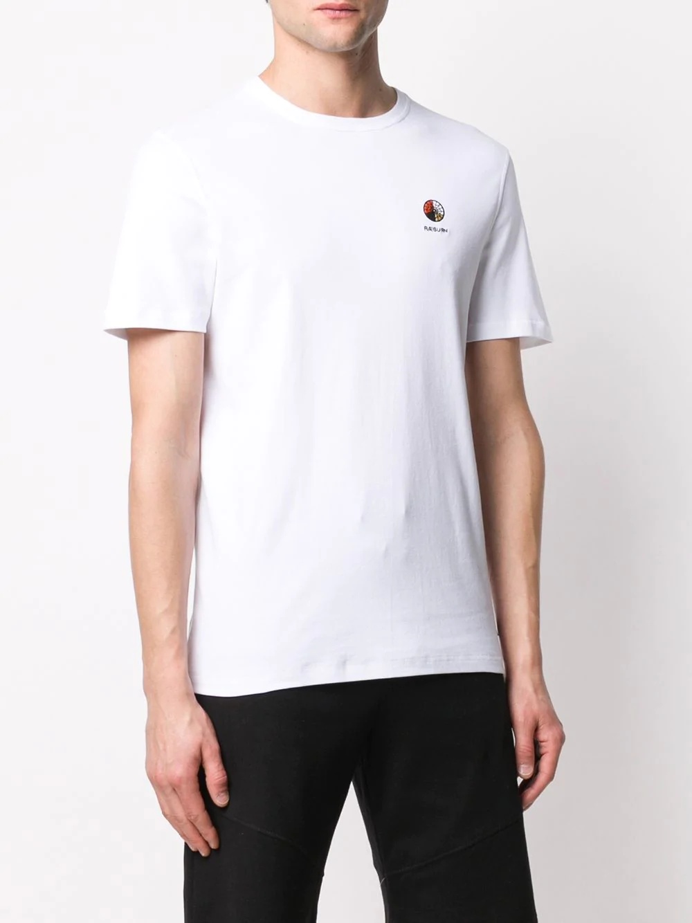 embroidered logo T-shirt - 3