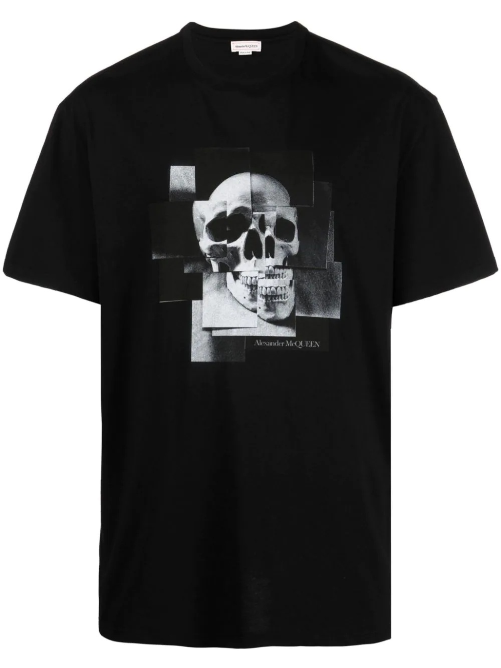 skull-print cotton T-shirt - 1