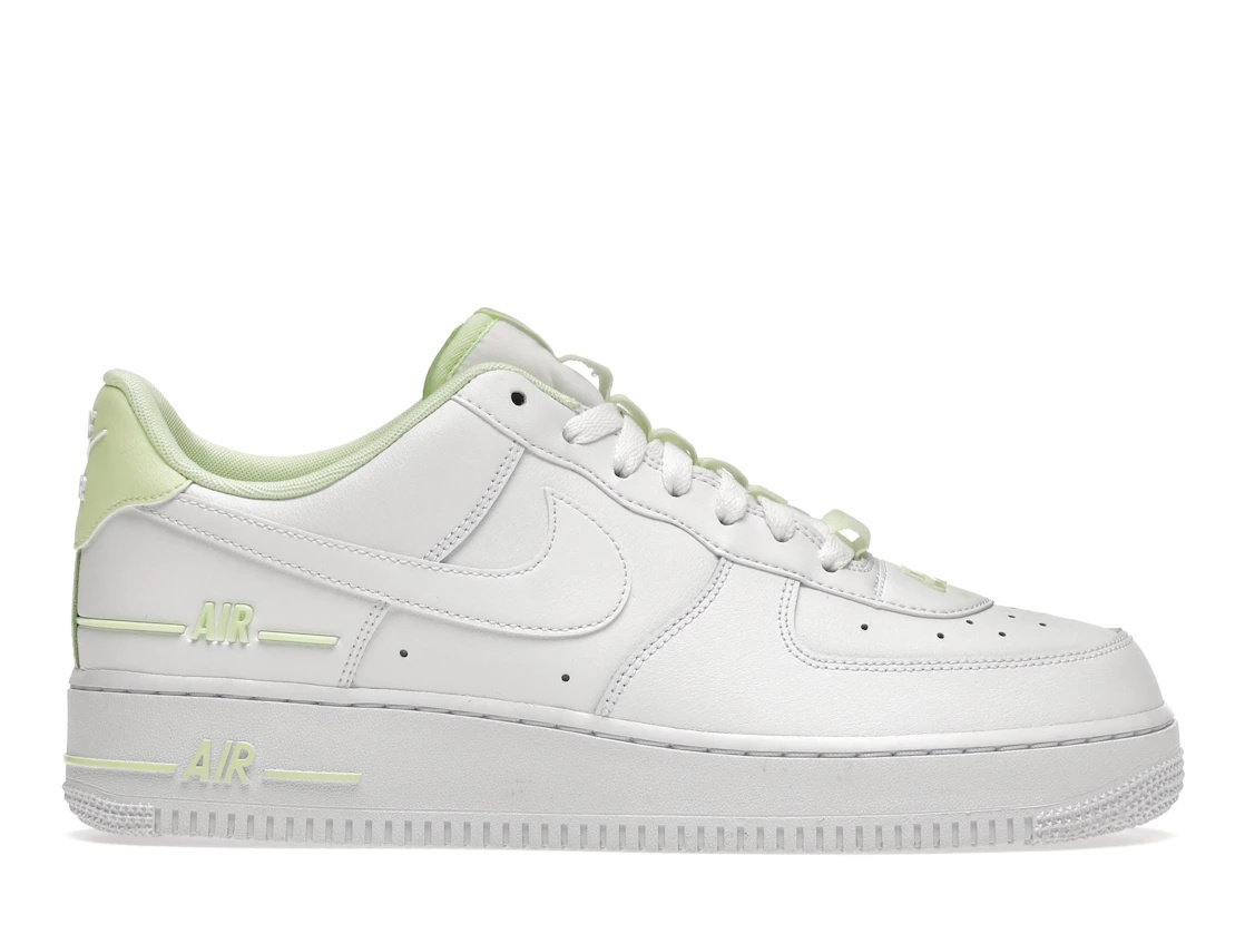 スニーカー Nike Air Force 1 Low Double Air Low White Barely Volt Nike Nike Air Force 1 Low Double Air Low White Barely Volt