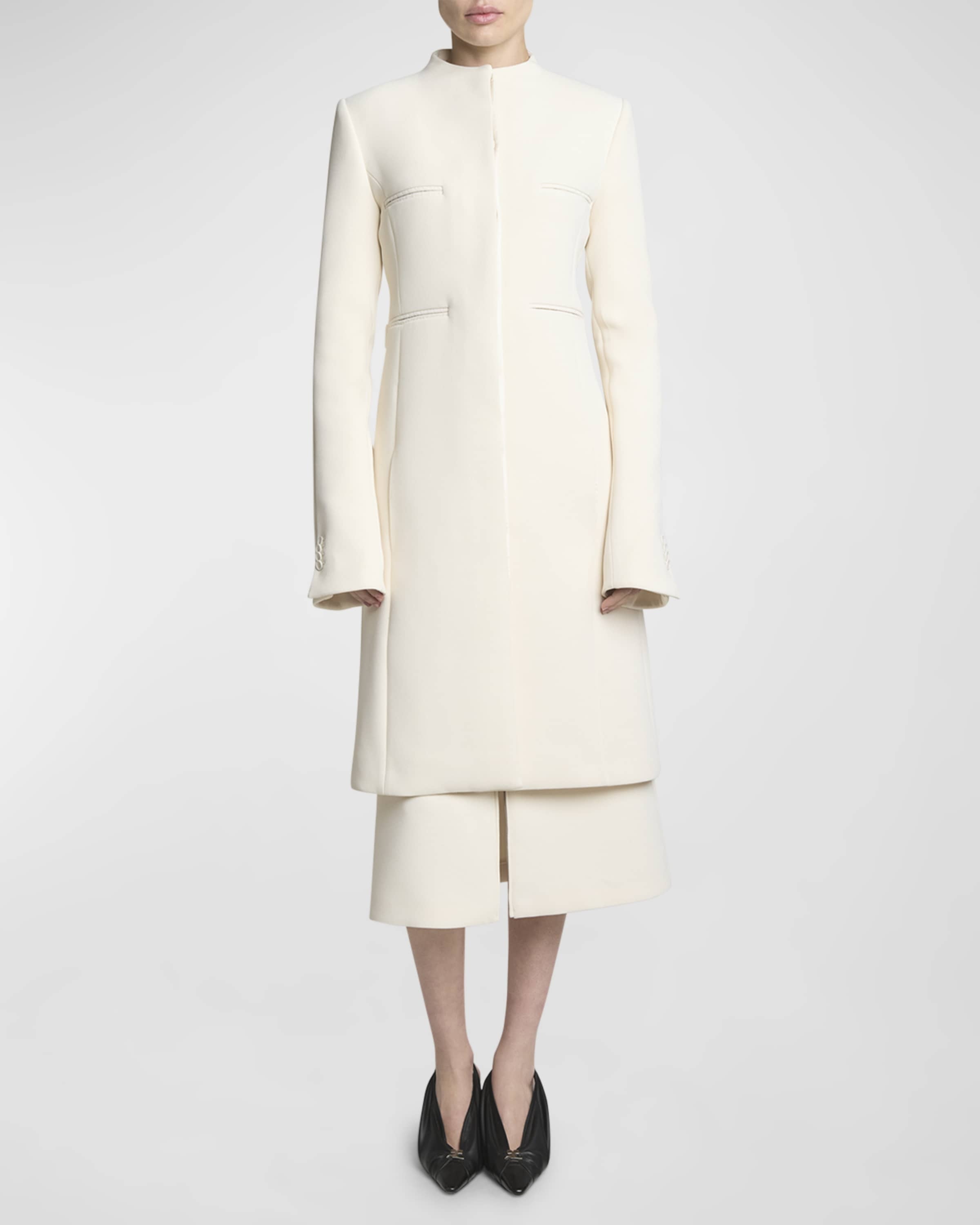 Officer Heritage Crepe Coat - 2