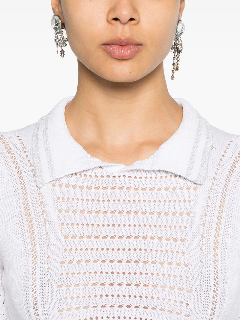 GCDS Cropped Polo Top outlook