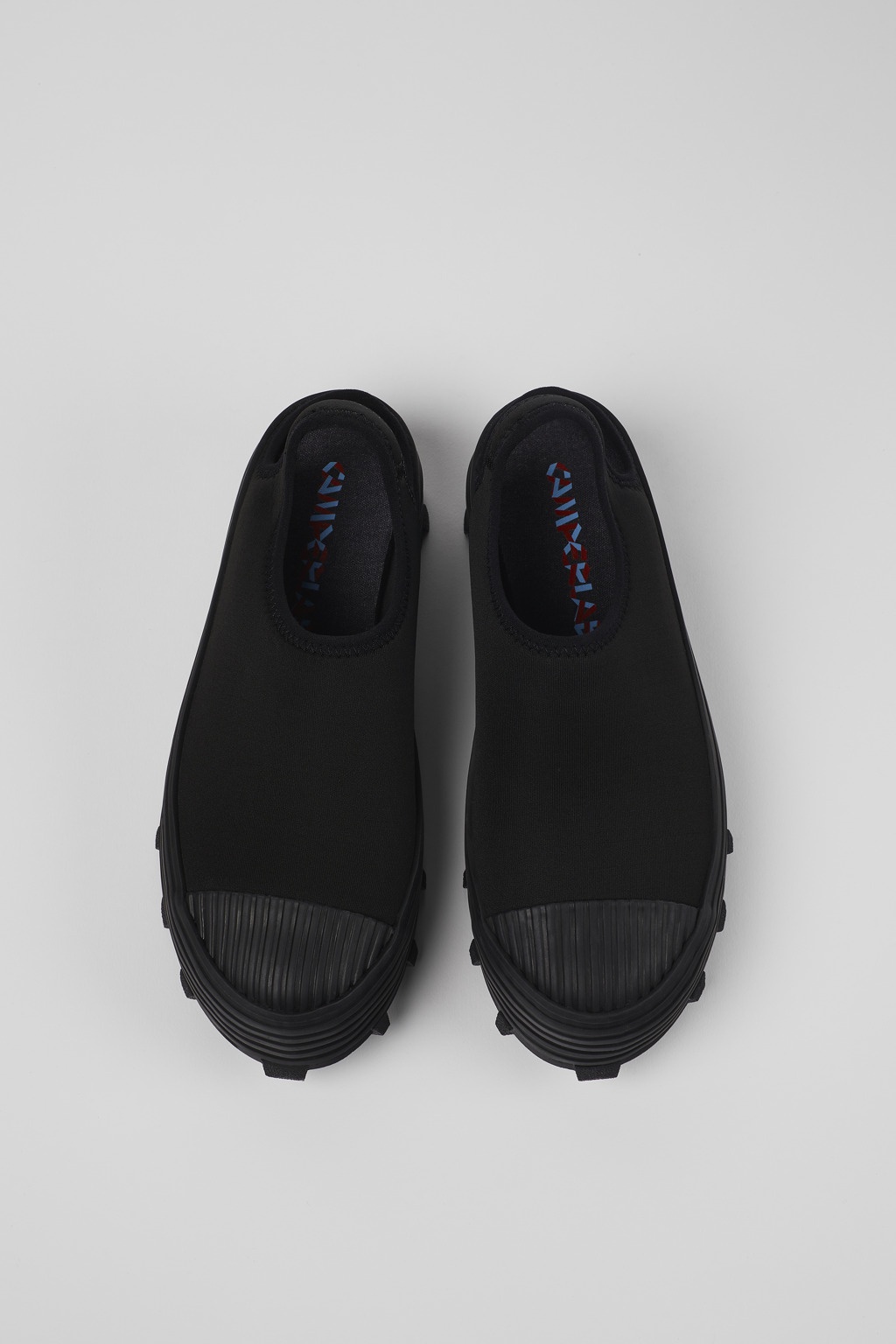Black Textile Clog - 4