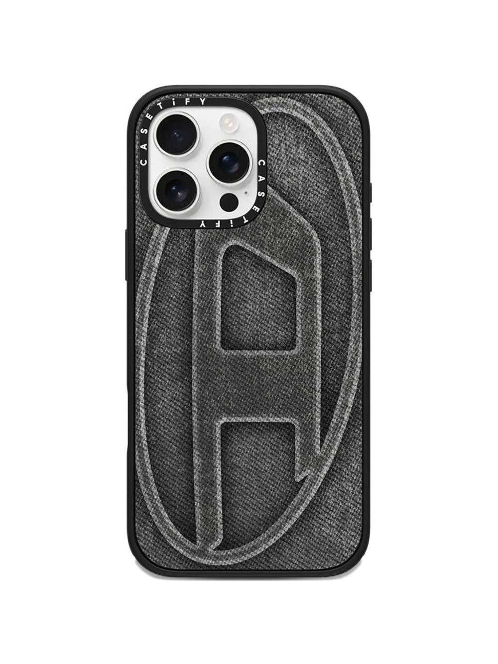x CASETiFY denim-effect iPhone 16 Pro Max case - 1