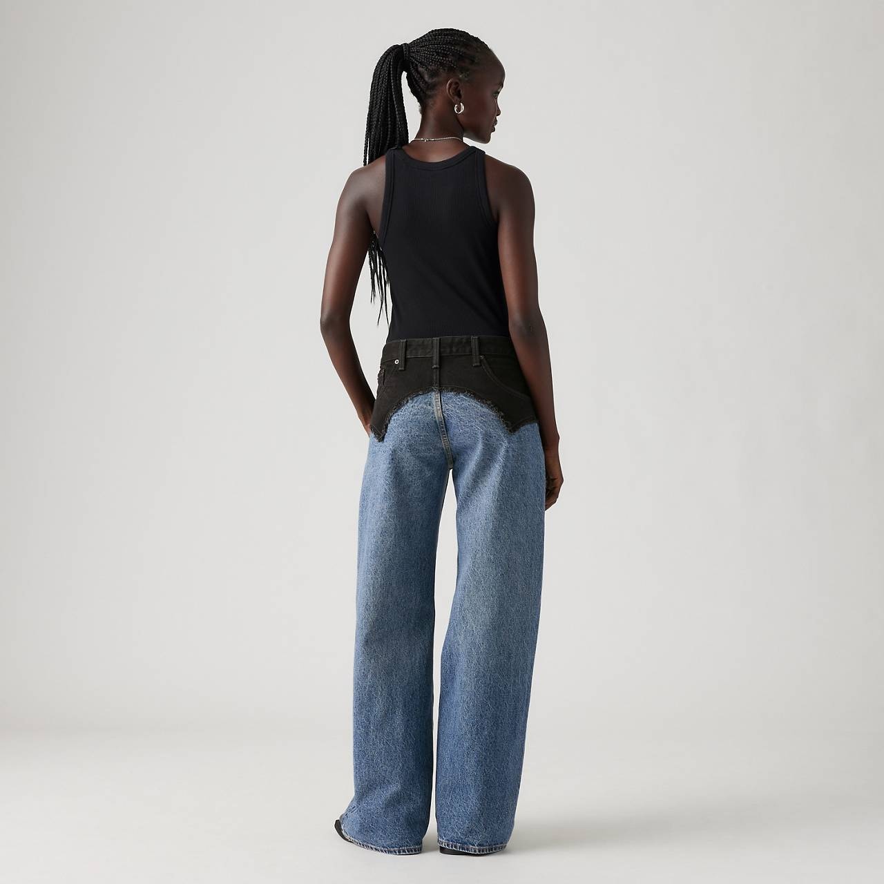 【LEVIS×ADSB ANDERSSON BELL 】BAGGY JEAN Levi's® X Adsb Andersson Bell Baggy Jeans - Medium Wash