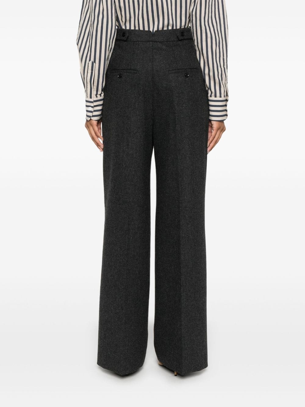 pleated trousers - 4