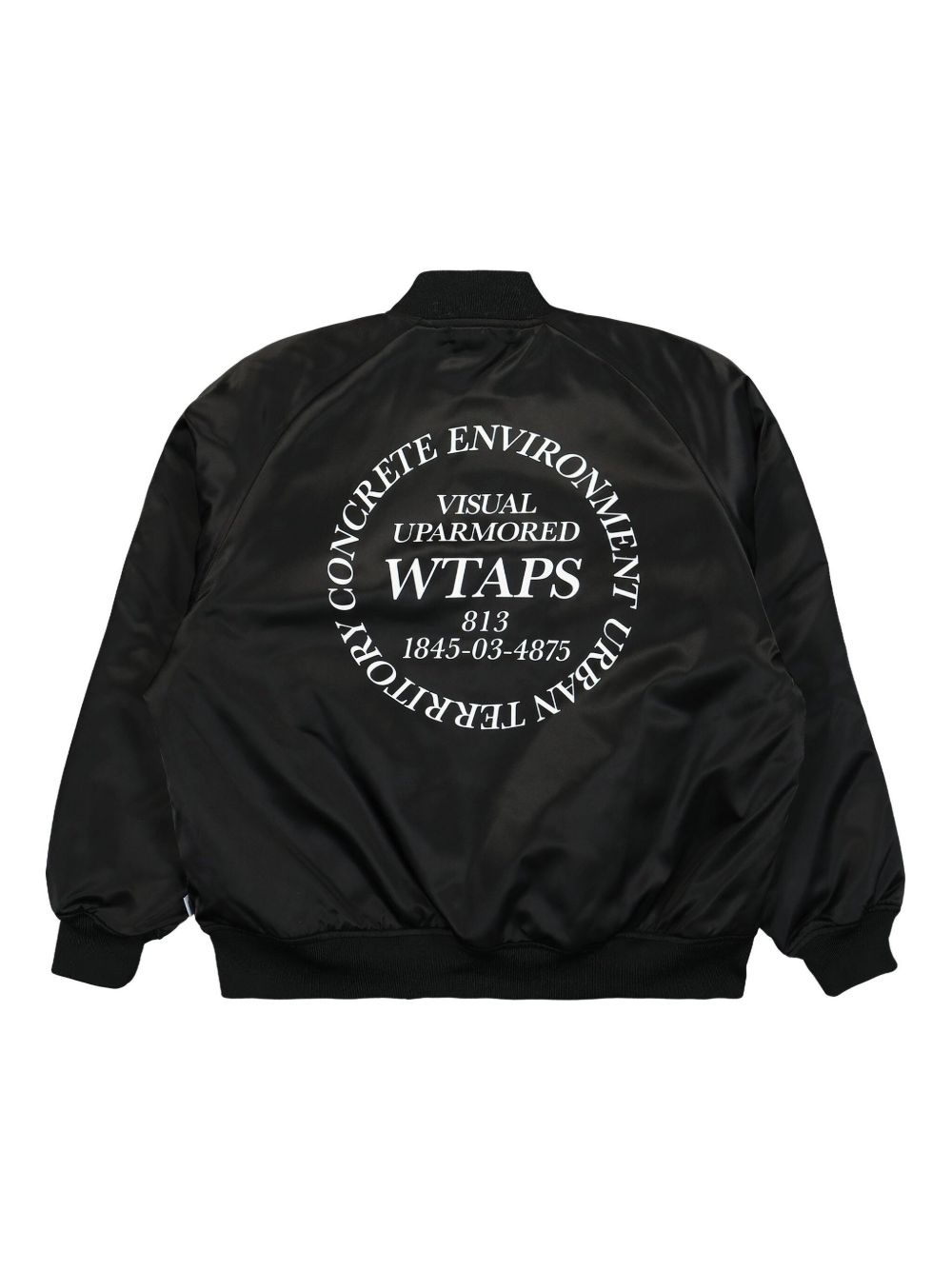 新品 WTAPS TEAM JACKET BLACK SIZE2 M WTAPS Team jacket | REVERSIBLE
