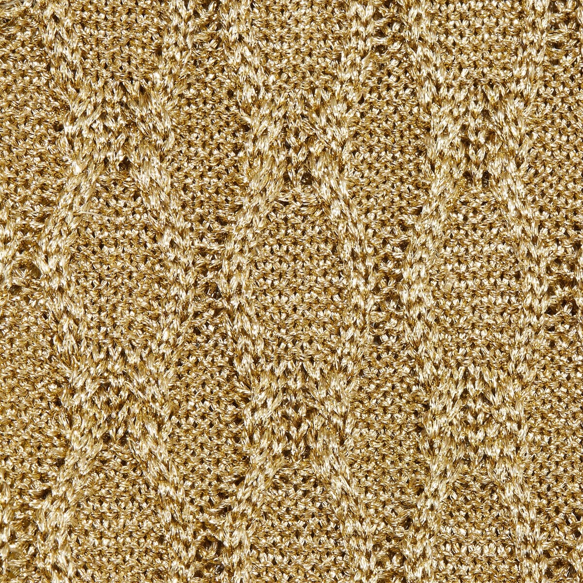 Chunky cable knit viscose pant - 4