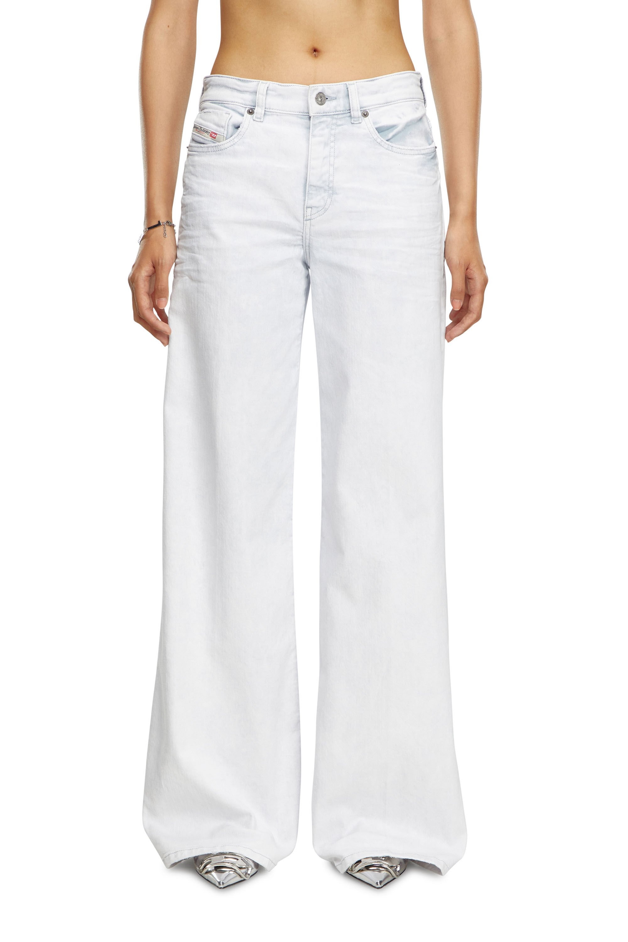 BOOTCUT AND FLARE JEANS 1978 D-AKEMI 0GRDL - 3