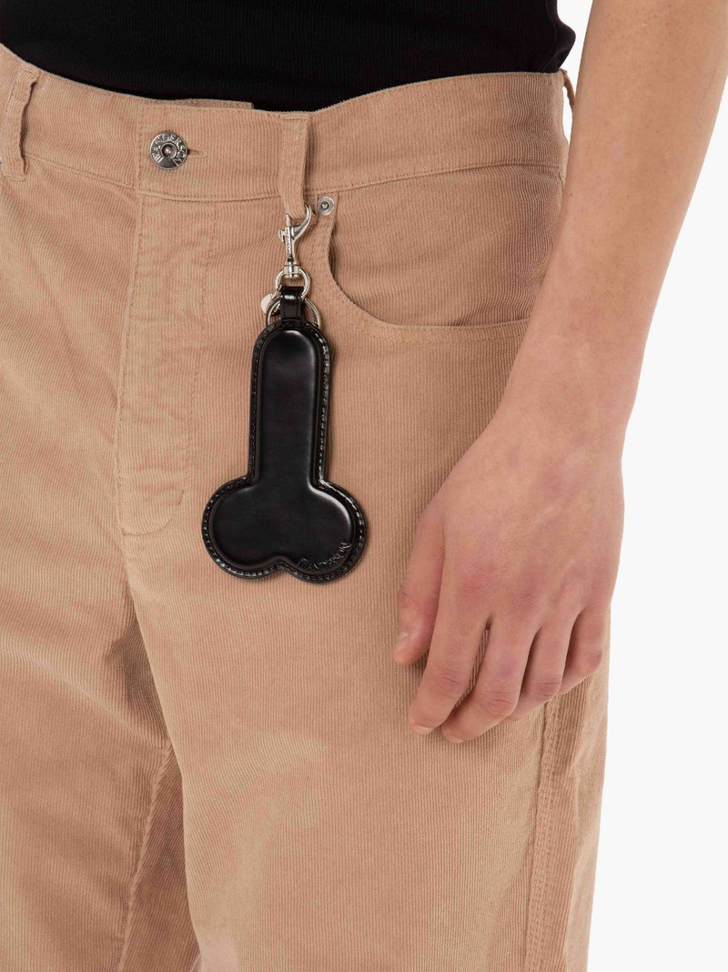 LEATHER PENIS KEYRING 4