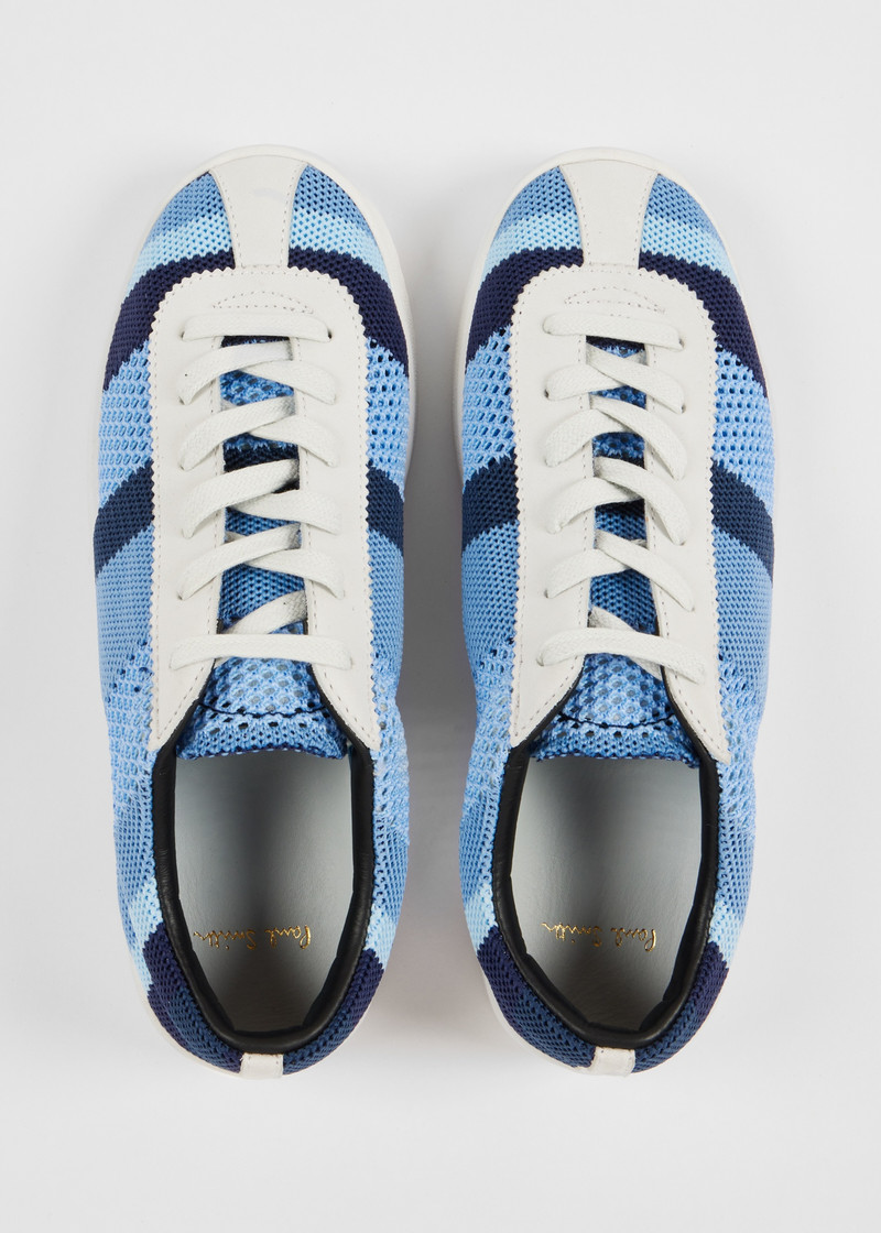 Women's Blue 'Retro' Trainers 3