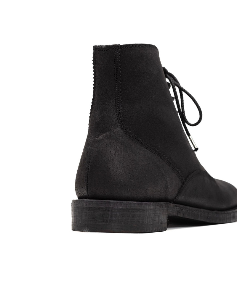 Suede Derby Boots 8