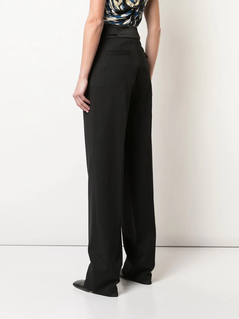 high-waist tailored trousers - 4