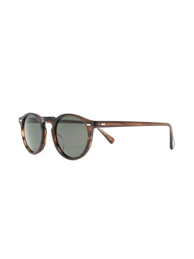 Oliver Peoples Gregory round-frame sunglasses outlook