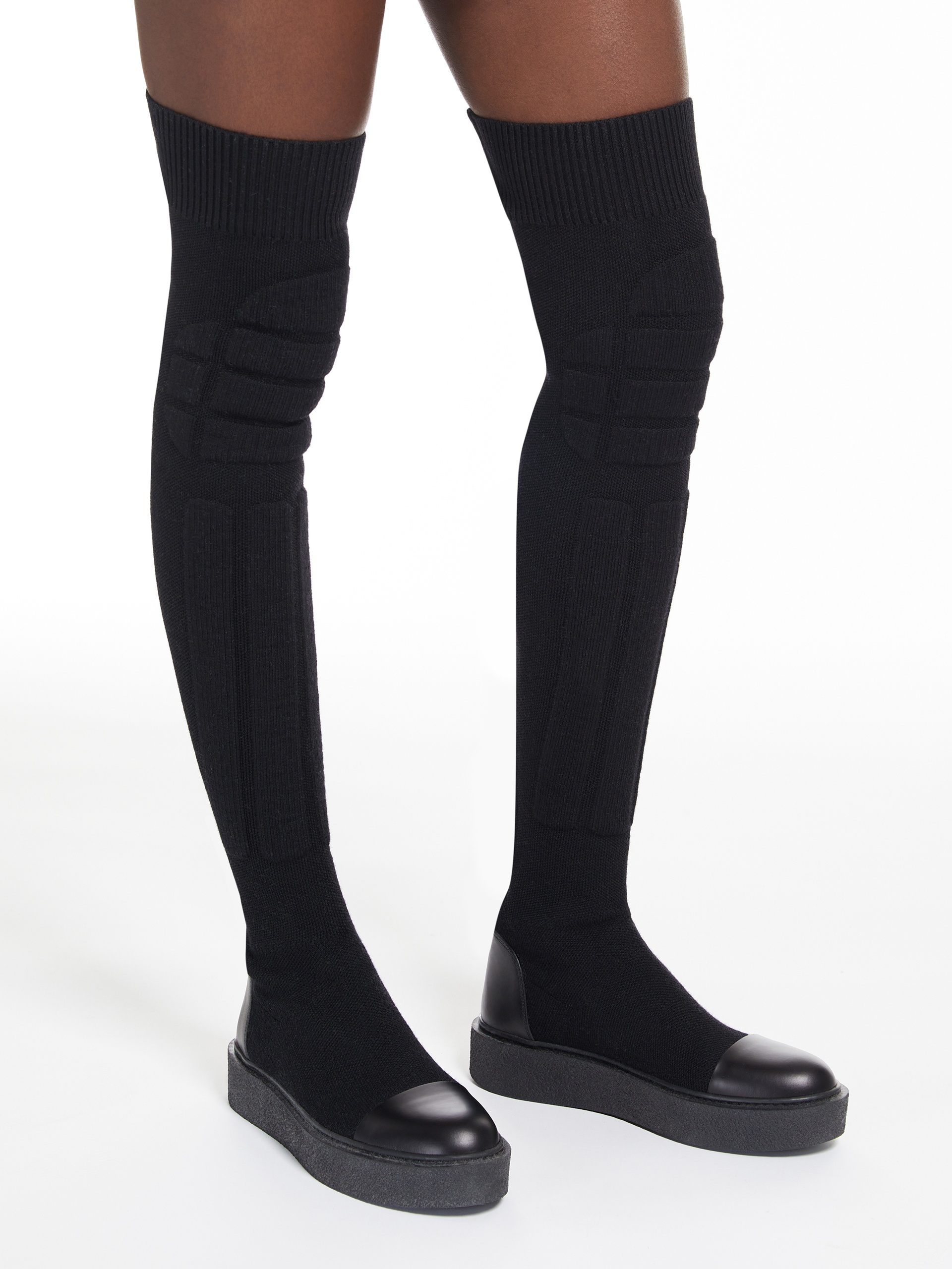 WOOLIN Knitted boots - 6