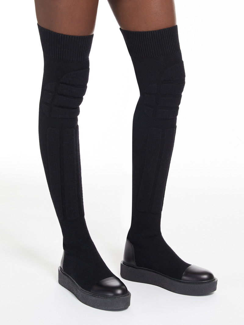 WOOLIN Knitted boots 6