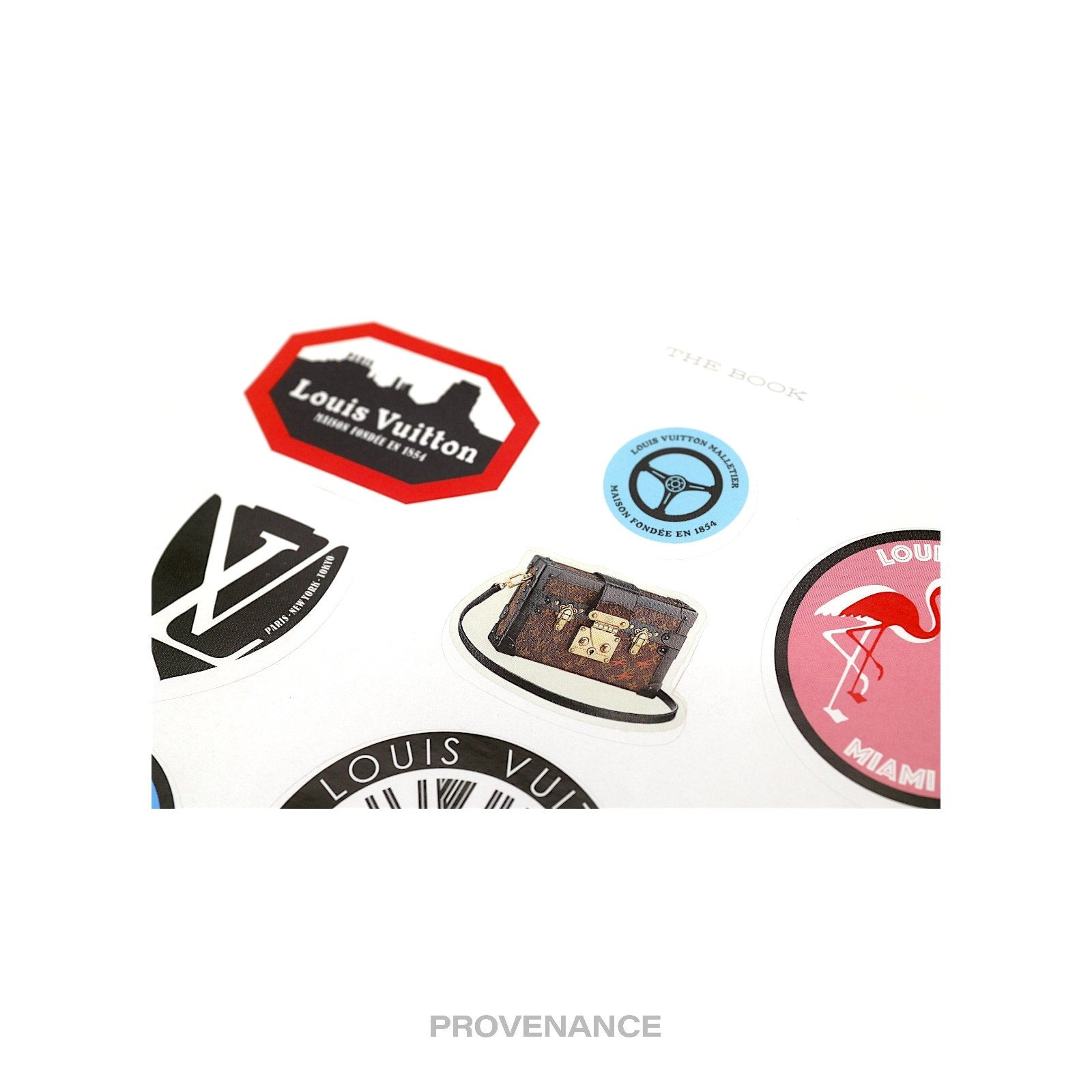 Louis Vuitton  Sticker Set Sheet -  THE BOOK HOLIDAY II - 2