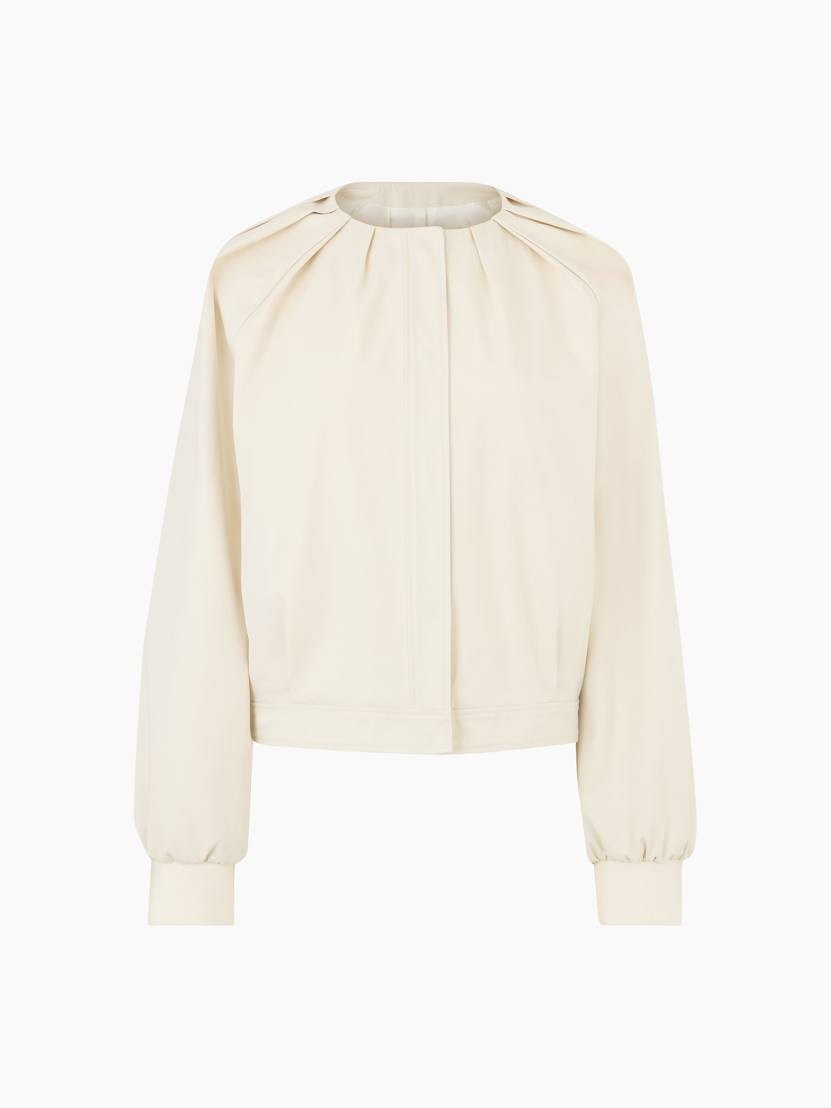 SHORT COTTON BOMBER - 5
