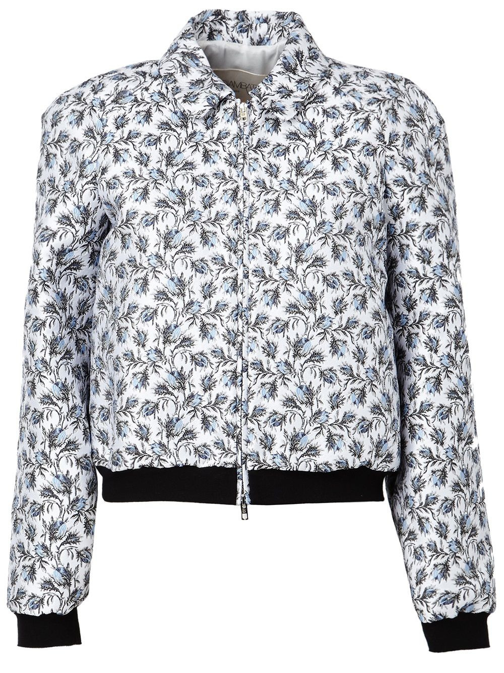 jacquard bomber jacket - 1