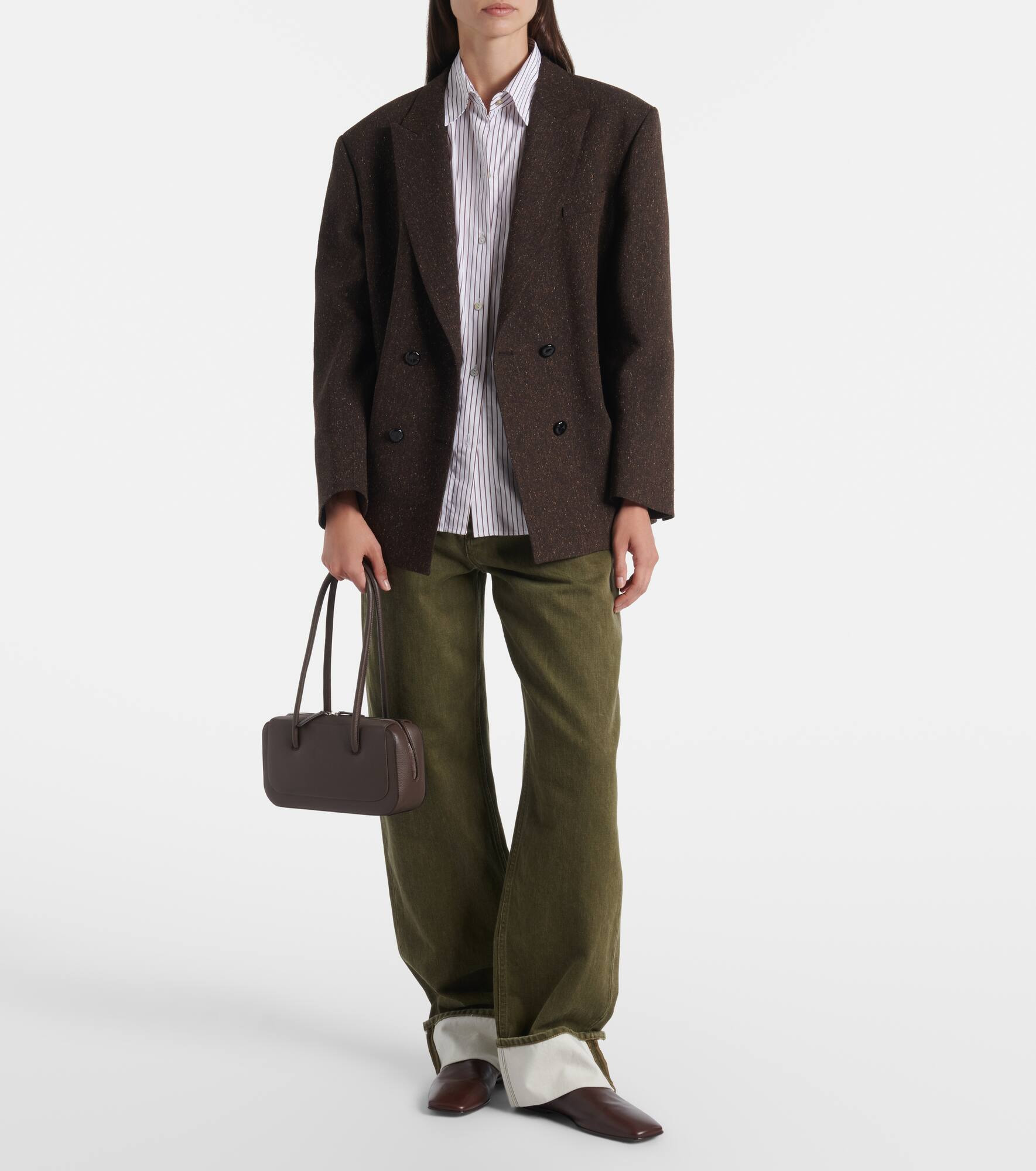 Lagune Bowling Mini leather shoulder bag - 5