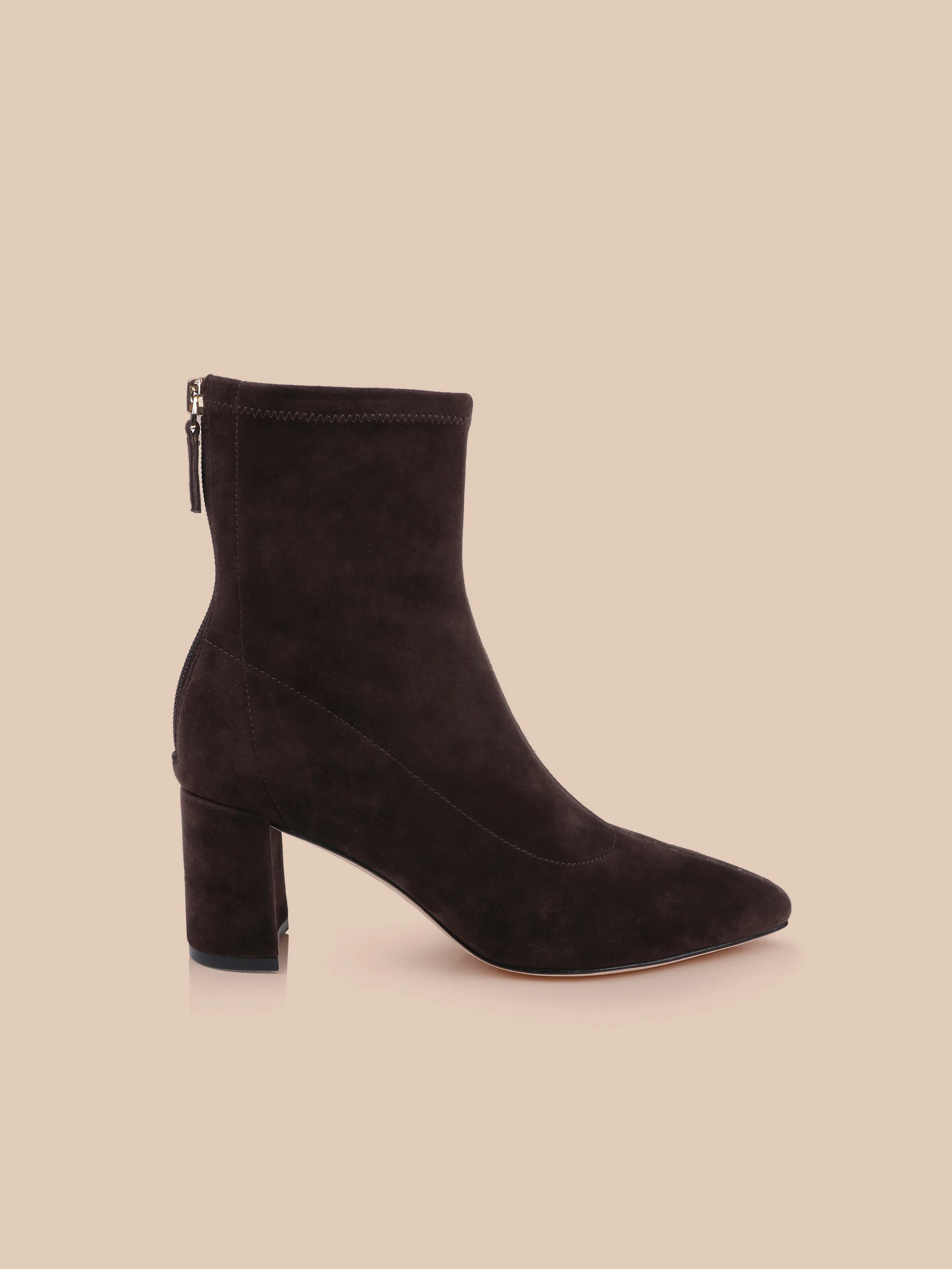 Salome Stretch Suede Boot - 1