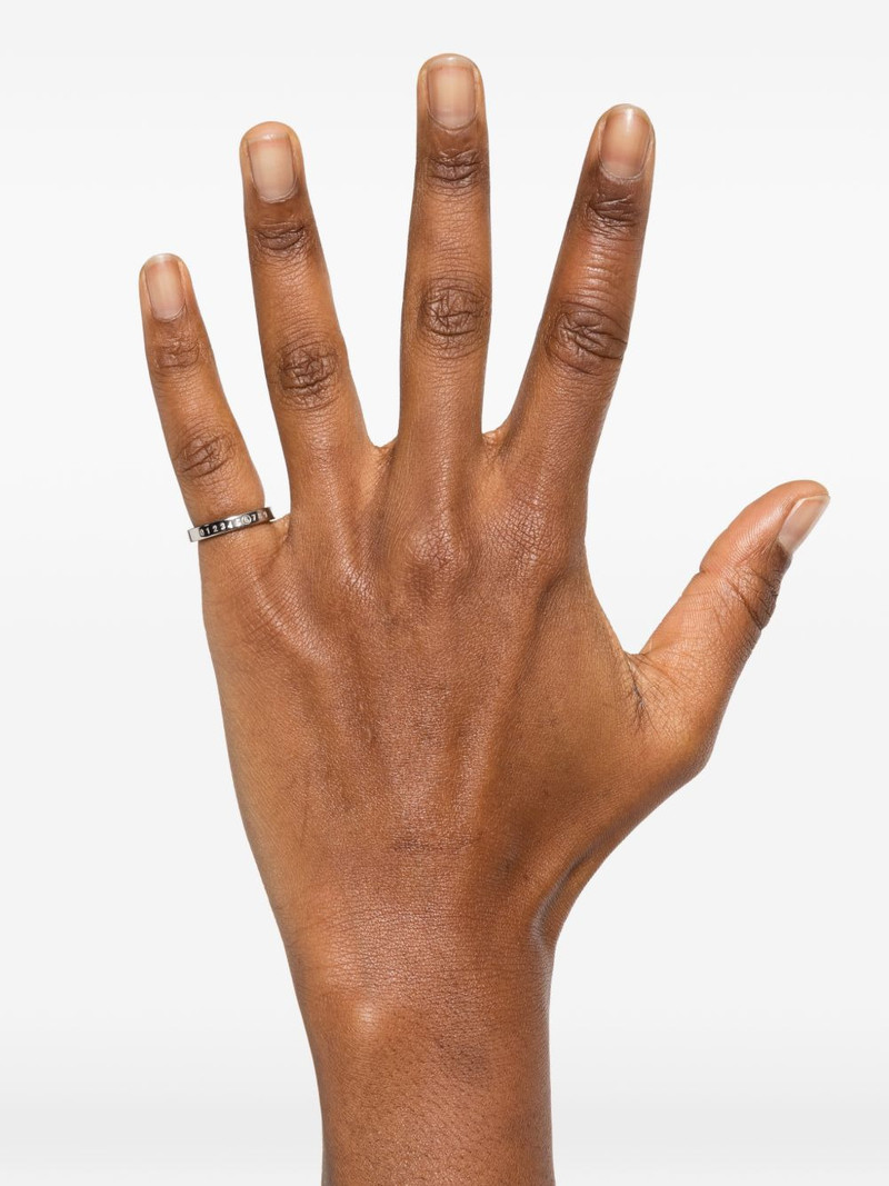 MM6 Maison Margiela Shiny ring outlook