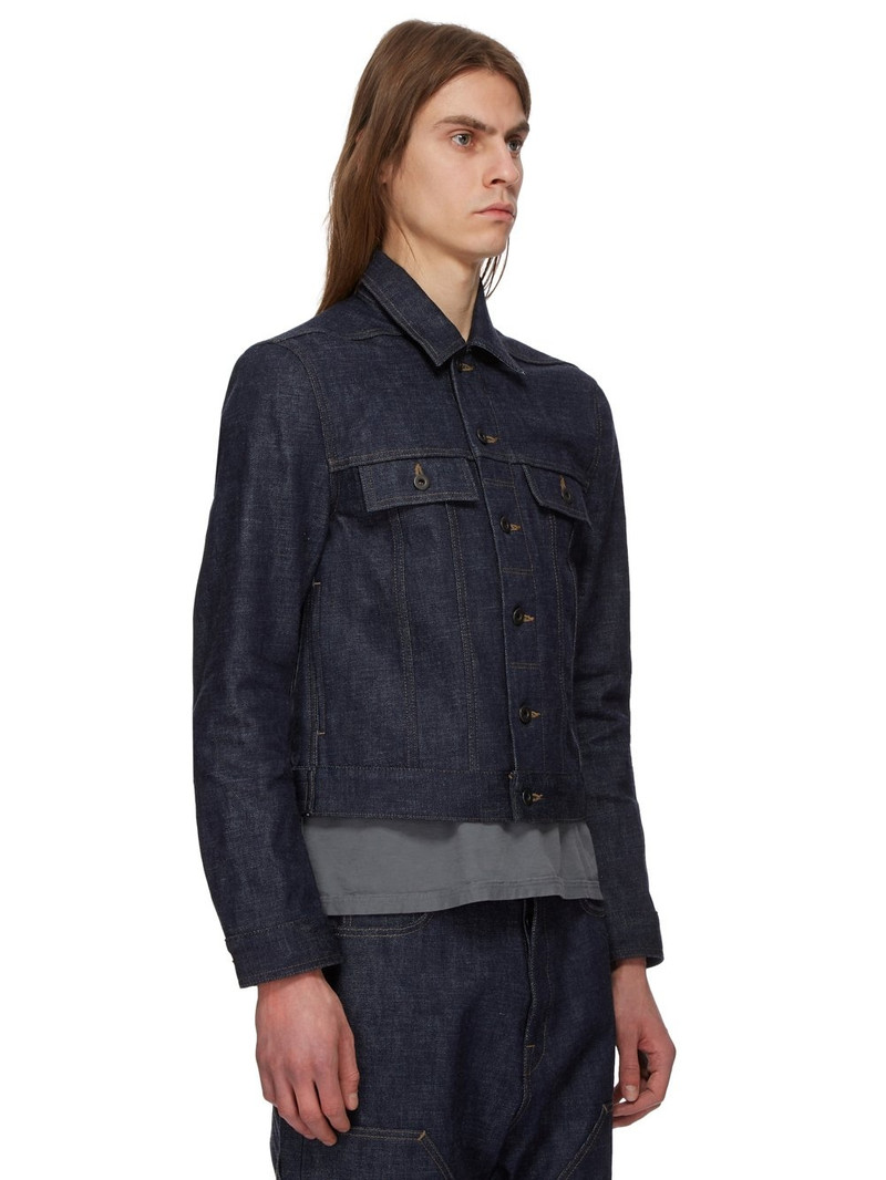 Rick Owens DRKSHDW Slim-Fit Denim Trucker Jacket outlook