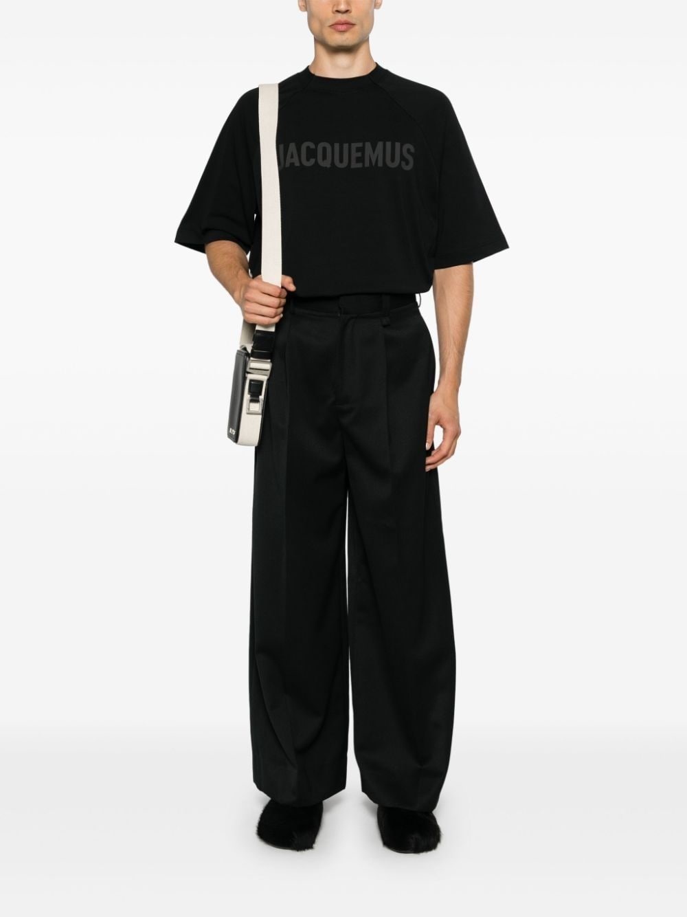 appliqué-logo crew-neck T-shirt - 2