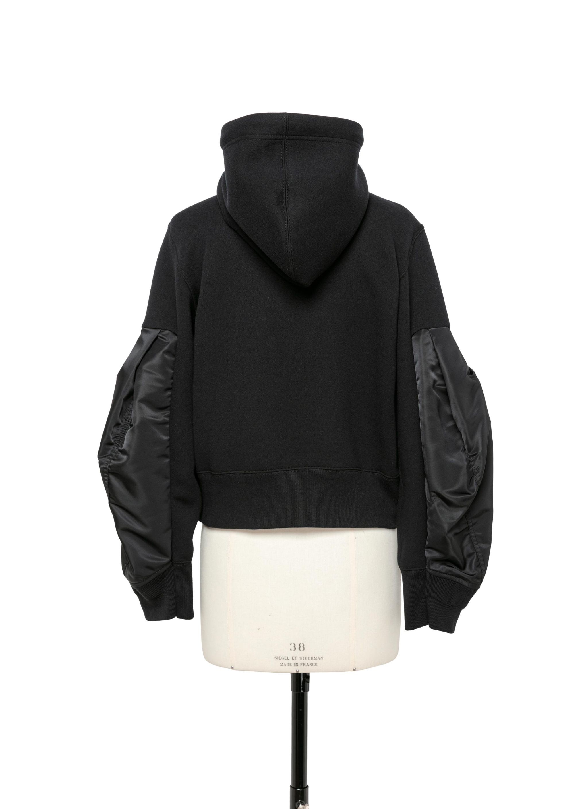 Nylon Twill x Sponge Sweat Hoodie - 4